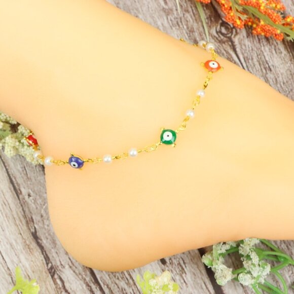"Dainty Anklet for Women – Elegant Everyday Jewelry & Perfect Gift | MLCRC1748 - Picture 3 of 10